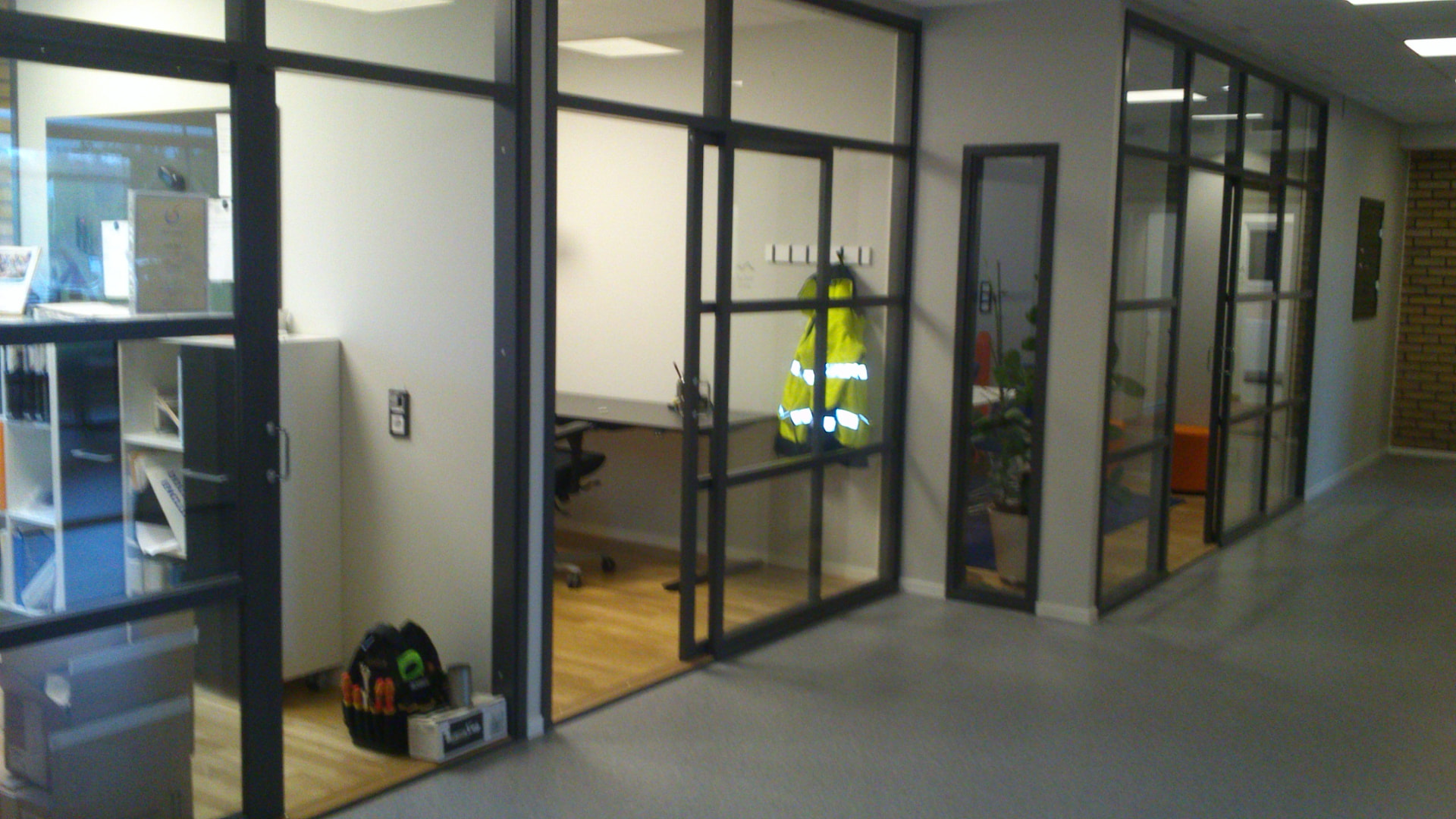 Moderna glaspartier — Renovering