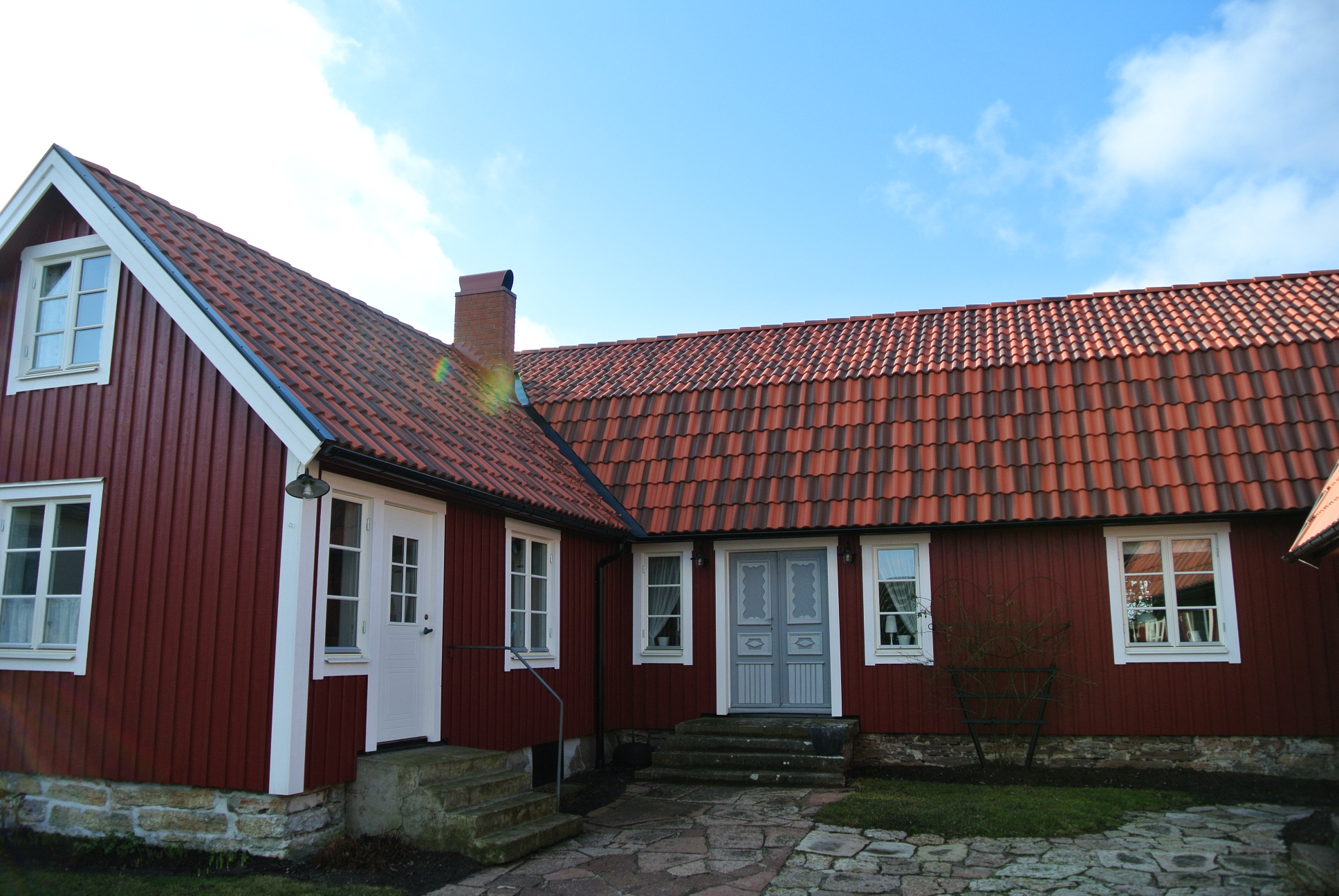 Fönster och dörrar i gårdshus — Fönsterbyten