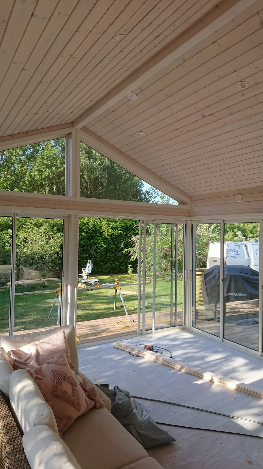 Renovering av ljus rum — Renovering